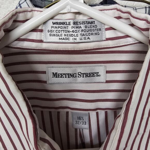 Andhurst Plaid Long Sleeve Button Down Shirt 4 Pieces Sets Black Men's Size L/XL - Picture 7 of 7